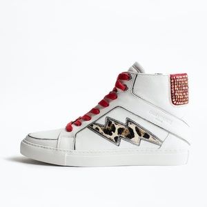 Zadig and Voltaire High Flash Leo Sneakers